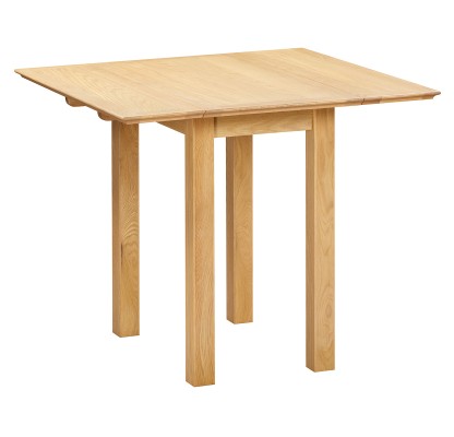 Moreton Oak Square Drop Leaf Dining Table